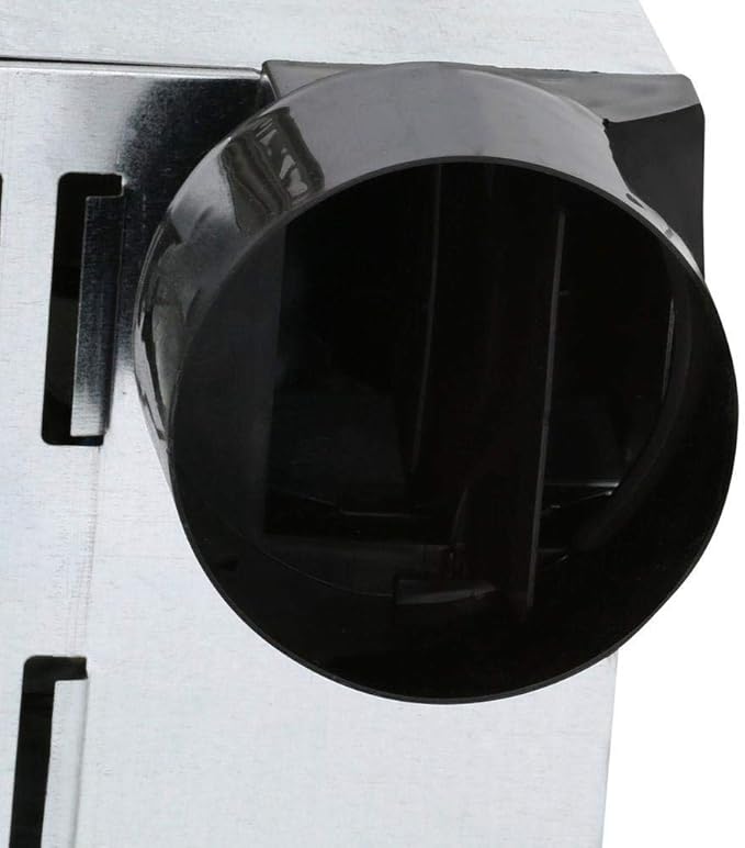 Air King DRLC702 Round Bath Fan with Light, Nickel - Image 5