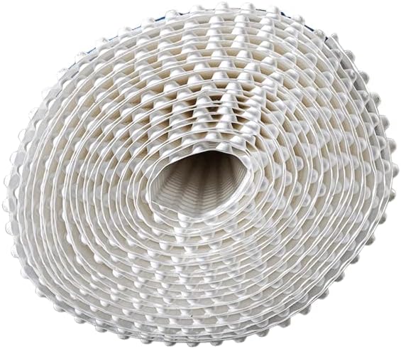 Whitecap Dimple Drainage Matting 2' x 50' - Heavy Duty Foundation Drainage Membrane for Crawl Space & Basement, Protects Vapor Barriers, Improves Water Flow, Waterproof Floor Underlayment - Image 5
