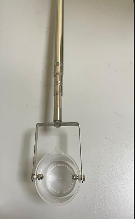 Telescopic Water Sampler Dipper, Ultra Light Rod Plastic Beaker Pendulum Beaker Sampler for Environmental Monitoring, Water Quali, 500/1000ml Sludge Judge Sampling(1000ml,0.61-1.5m/2.0-4.9 ft) - Image 9