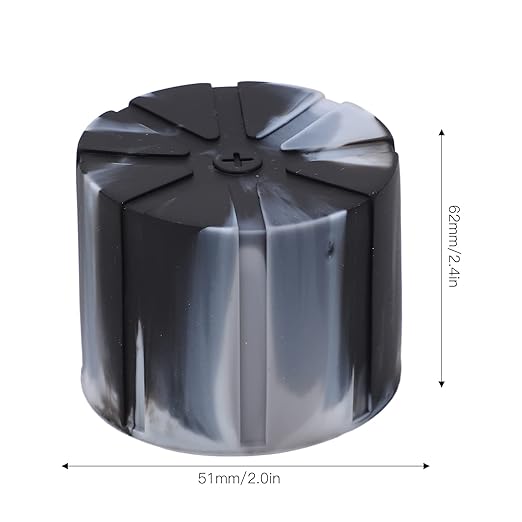 SLR Camera Silicone Lens Cover, Universal Lens Cap Camera Lens Caps Waterproof Fallproof SLR Camera Silicone Lens Compressible 65-110mm/2.6-4.3in for Lens Protection - Image 9