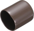 uxcell 20pcs Rubber End Caps 22mm ID Vinyl Round Tube Bolt Cap Cover Screw Thread Protectors Brown by uxcell