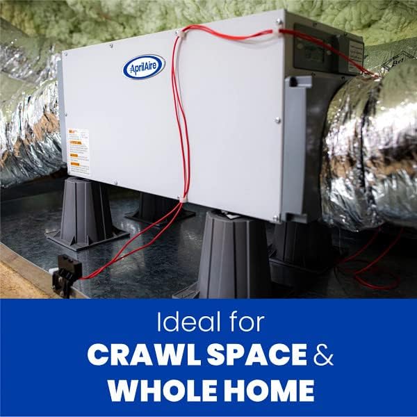AprilAire E100 Pro Dehumidifier Bundle - 100 Pint Whole House Dehumidifier - Full Complete Kit - Crawl Spaces, Basements, Whole Homes, Commercial up to 5,500 sq. ft - 5 Year Warranty Included - Image 7