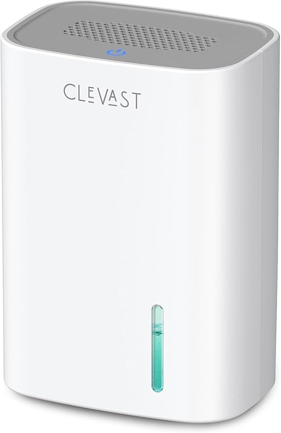 CLEVAST Dehumidifier for Home, 30oz Small Quiet Dehumidifier for Bathroom & Bedroom, Compact Air Dehumidifier for Closet, RV, Camper by CLEVAST