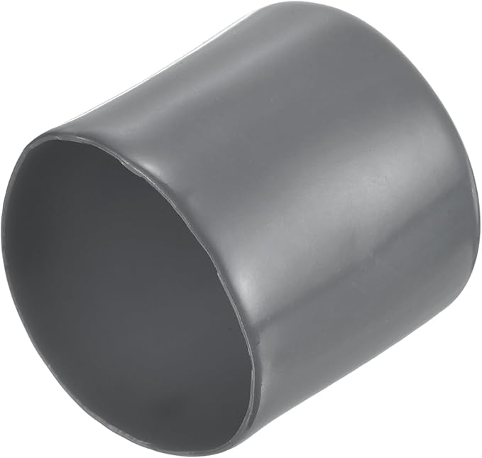 uxcell 20pcs Rubber End Caps 36mm ID Vinyl Round Tube Bolt Cap Cover Thread Protectors Dark Grey by uxcell