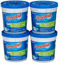 DampRid Pure Linen Refillable Absorber-10.5oz Traps Moisture for Fresher, Cleaner Air, 10.5oz cups - 4 pack, Blue, 4 Count by DampRid
