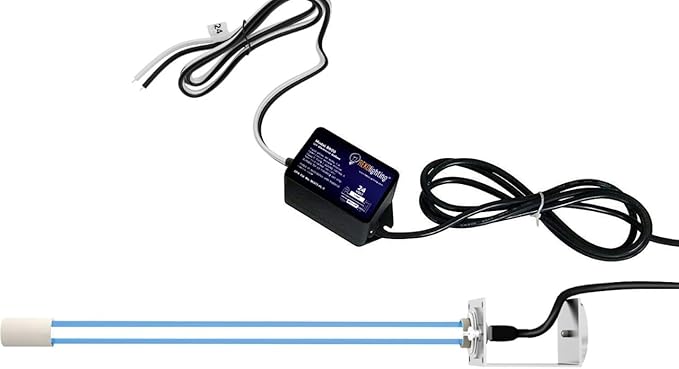 24 Volts Power Input! Pureuv 14" Bulb Uv Light Coil Cleaner for Ac HVAC Coil 24v Germicidal Bulb with Magnet. by REKOLIGHTING