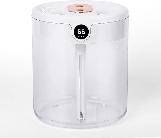 Desktop Humidifier,Humidifier For Bedroom, Plants, Office, Baby Room,humidifier sensor, real-time monitoring and adjusting humidity,2L,Auto Shut-Off,cool mist humidifiers by Kuotingluck