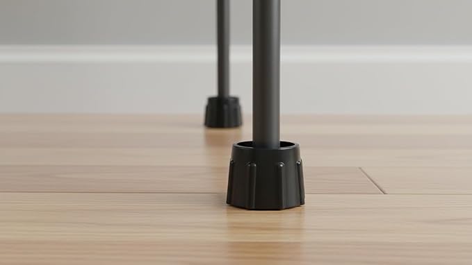 Flyshop 1-3/8" 35mm Chair Leg Caps Furniture Floor Protectors Round Non-Scratch Odourless Synthetic Rubber Legs Tips 8 Pack - Image 4