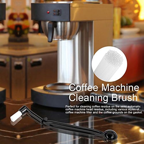 Coffee Machine Cleaning Brush with Spoon Tool Set for Espresso Machine Group Head,Pack of 3,Black - Image 8