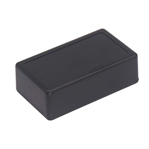 Zulkit 5Pcs Project Boxes ABS Plastic Electrical Project Case Power Junction Box Black 2.8 x 1.7 x 0.91 Inch (72 x 42 x 23mm) - Image 3