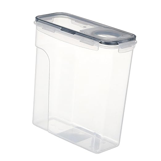 3D Printer Filament Dryer Box/Cereal Barrel Waterproof Good Sealing/Multipurpose 4L Sealed Tank Storage Box for 1kg Filament/Pantry/Kitchen, Black no Holder by Kokiya