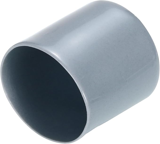 uxcell 20pcs Rubber End Caps 29mm ID Vinyl PVC Round Tube Bolt Cap Cover Screw Thread Protectors Grey by uxcell