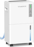 1500 Sq.ft Dehumidifier for Basement, Trazico 21 Pint Quiet Dehumidifiers for Home with Drain Hose, Smart Humidity Control, 3 Modes, 24H Timer, Auto Defrost, for Large Room, Bedroom, and Bathroom by Trazico