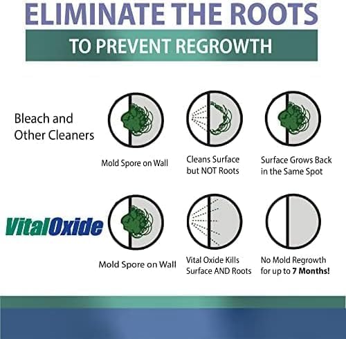 Vital Oxide Disinfectant, Deodorizer, Cleaner, Food-Contact Sanitizer, Virucide – (EPA registration #82972-1) – Kills Mold & Mildew, Eliminates Odors-1 Gallon - Image 2