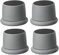 Adjustable Furniture Levelers 40-63mm Height Extenders for Washer & Dryer – Noise-Reducing, Slip-Resistant, Moisture-Resistant Floor Protectors (4-Pack, ABS,(Gray) by Unknown