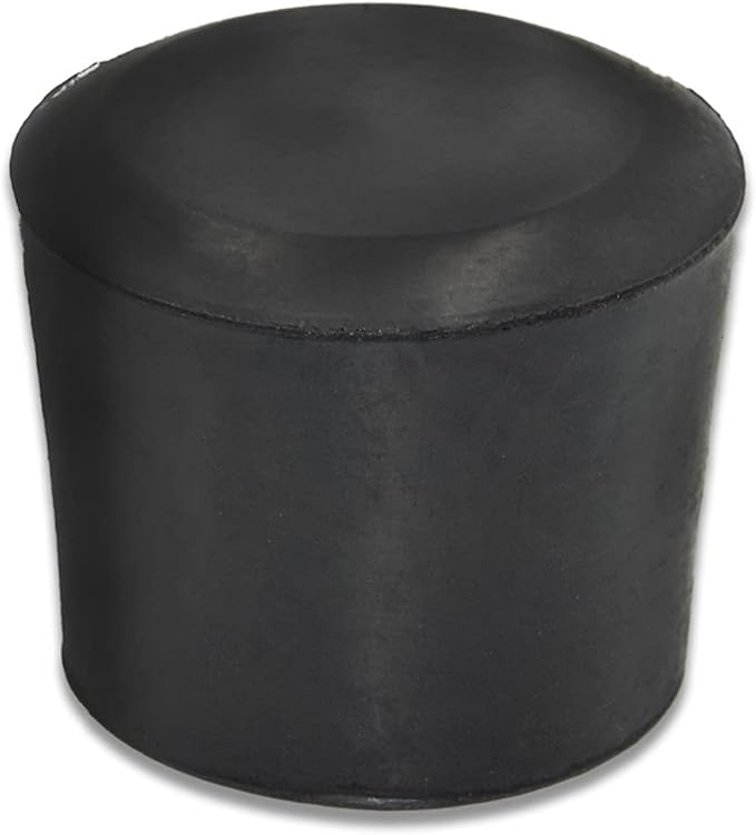 Flyshop 1-1/2", 38 mm, Patio Round Chair Leg Caps, Furniture Table Feet Covers Floor Protectors, Anti-Skid Durable Thick Rubber Leg Tips, 8 Pack, Black - Image 3