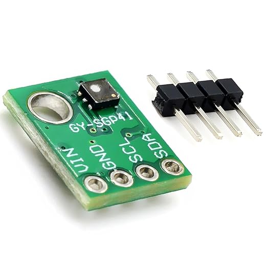 HiLetgo SGP41 TVOC eCO2 CO2 Carbon Dioxide Sensor Formaldehyde Air Quality Monitoring Sensor Indoor Air Quality Gas Sensor Module GY- SGP41 - Image 2