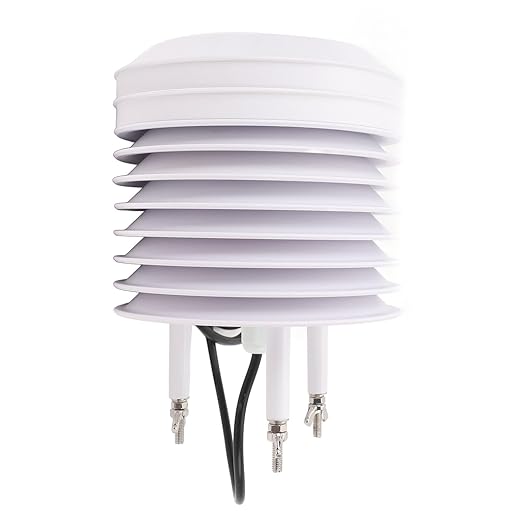 Pssopp Weather Sensor Louver Box, Wall Mounted Outdoor Sensor Protection Temperature and Humidity Transmitter for Environmental Monitoring (YGC-BYX-M-KV-A2) - Image 8