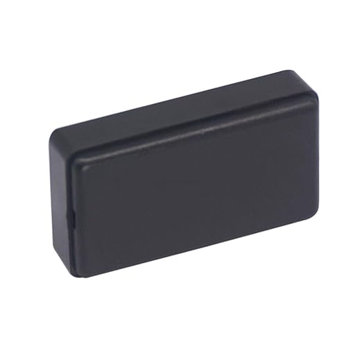 Zulkit 12Pcs Project Boxes ABS Plastic Electrical Project Case Power Junction Box Black 1.97 x 1.10 x 0.59 inch (50 x 28 x 15 mm) - Image 4