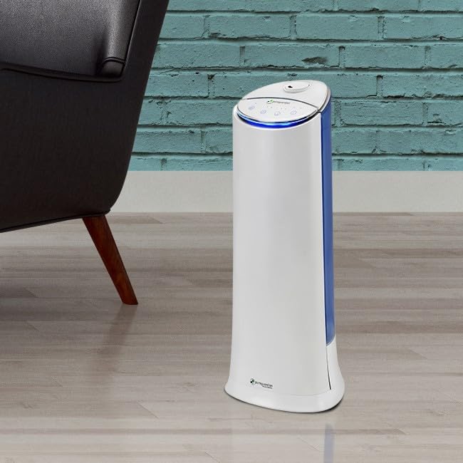 PureGuardian Ultrasonic Cool Mist Humidifier, 100 Hrs. Run Time, 1.5 Gallon Tank, 440 Sq. Ft. Coverage, Medium Rooms, Quiet, Filter Free, Essential Oil Tray, White, H3200WAR - Image 11