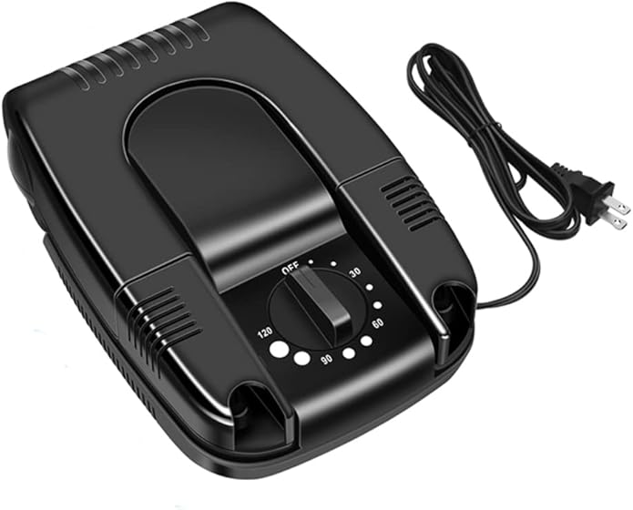Portable Electric Shoe Glove Boot Dryer Warmer with Folding and Drying Rack - Image 6