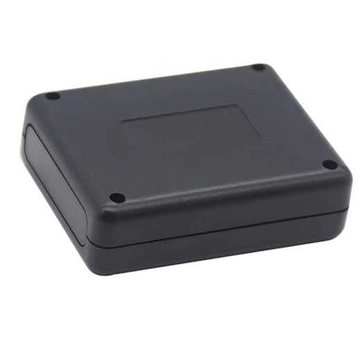 Zulkit 12 Packs Project Boxes ABS Plastic Electrical Project Case Power Junction Box Black 3.54 x 2.76 x 1.10 inch (90 x 70 x 28 mm) - Image 3