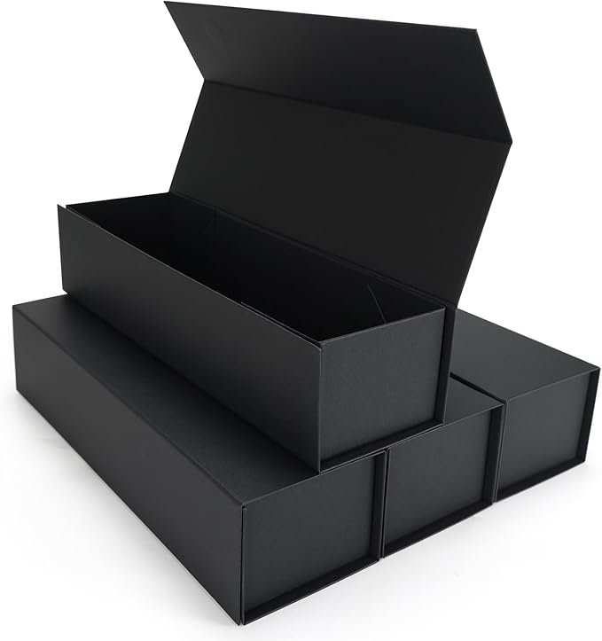 RLAVBL 4-Pack 1200 Count Trading Card Storage Box with Magnetic Lid, 14.8 inches 4800+ Card Box for MTG, TCG, Toploaders, and Sports Cards Organizer by RLAVBL