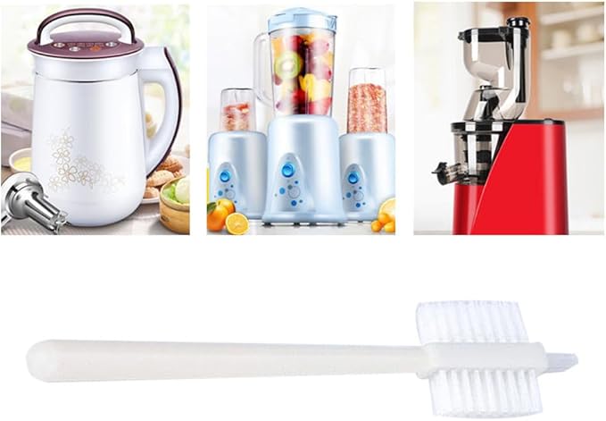 6 Pack Juicer Machines Cleaning Brush 3 Side Bristles Deep Clean Brushes Scrubber for Omega VRT VERT Juicers Extractor Strainer Filter Soy Milk Maker Mixer Blender Toaster Coffee Grinder - Image 3