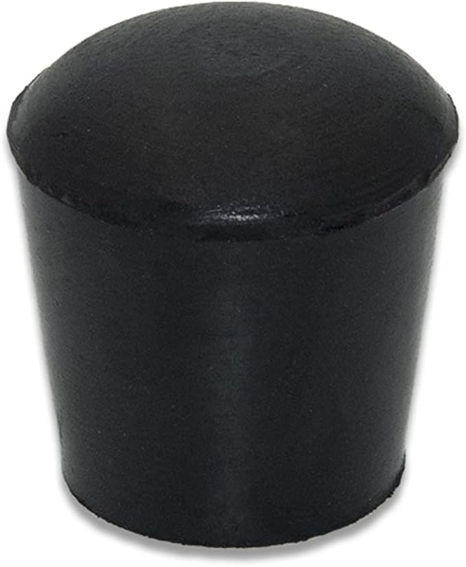 Flyshop 5/8", 16 mm, Patio Round Chair Leg Caps, Furniture Table Feet Covers Floor Protectors, Anti-Skid Durable Thick Rubber Leg Tips, 8 Pack, Black - Image 3