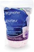 Camco 44284 Moisture Absorber Refill - Resealable Bag, Absorbs Up to 3X Its Weight in Water, Reduces Moisture and Humidity in Offices, Closets, Bathrooms, Kitchens, Boats, RVs and More - 42 oz by Camco