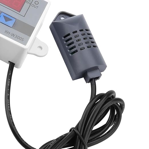 XH-W3005 Digital Hygrometer Switch Controller 220V Humidity Sensor 0~99% RH LCD Display Humidistat Controller - Image 7