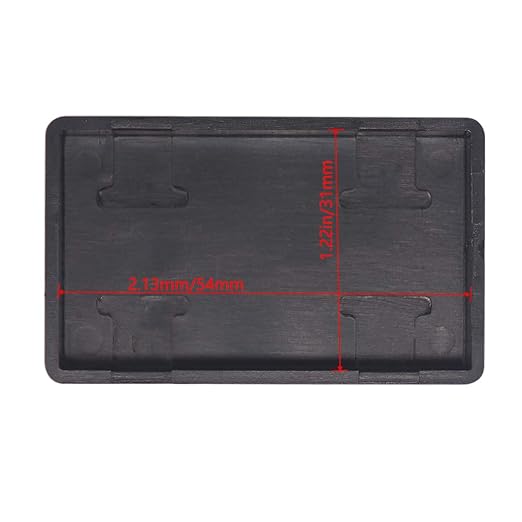 Zulkit 5Pcs Project Boxes ABS Plastic Electrical Project Case Power Junction Box Black 2.28 x 1.38 x 0.59 inch (58 x 35 x 15 mm) - Image 6