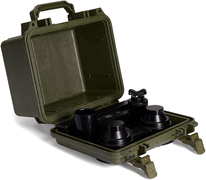 DemerBox: Waterproof, Portable, and Rugged Outdoor Bluetooth Speakers. Loud Sound, Deep Bass, 40+ hr Battery Life, Dry Box + USB Charging, Multi-Pairing Party Mode. Built to Last - Image 2