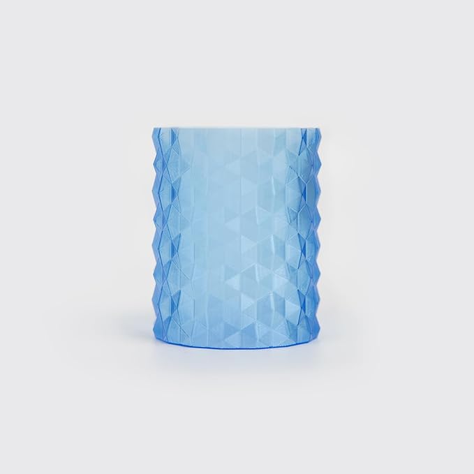 R3D PLA Filament 1.75mm, 0-370 mm/s High Speed PLA Printing, Dimensional Accuracy +/- 0.02mm, 1KG (2.2lbs) Clear Plastic Spool 3D Printer Filament (Transparent Blue) - Image 2