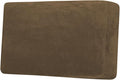 H.VERSAILTEX Velvet Stretch Individual Cushion Cover Plush Cushion Slipcover for Loveseat Sofa Furniture Protector Seat Cushion Sofa Cover (1 Piece Loveseat Cushion Cover, Bronze Brown) by HVERSAILTEX