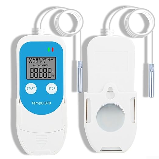 Temperature And Humidity Data Logger With LCD Screen USB Connectivity For Cold Chain Transport Storage Monitoring And Real Time Environmental Tracking In Refrigerated Containers Trucks Boxes - Image 3
