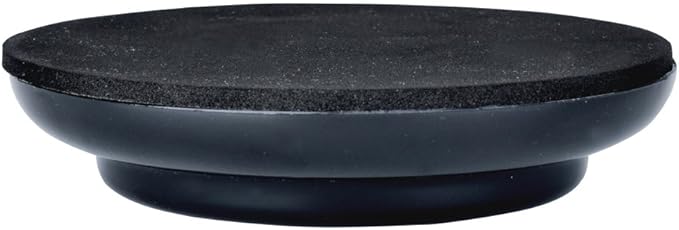Piano Caster Cups for Upright Piano ABS Plastic Caster Piano Leg Floor Protectors Furniture Leg Pads with Non-Slip Moisture-Proof& Anti-Noise Felt Pads Set of 4, Black (Black) - Image 3