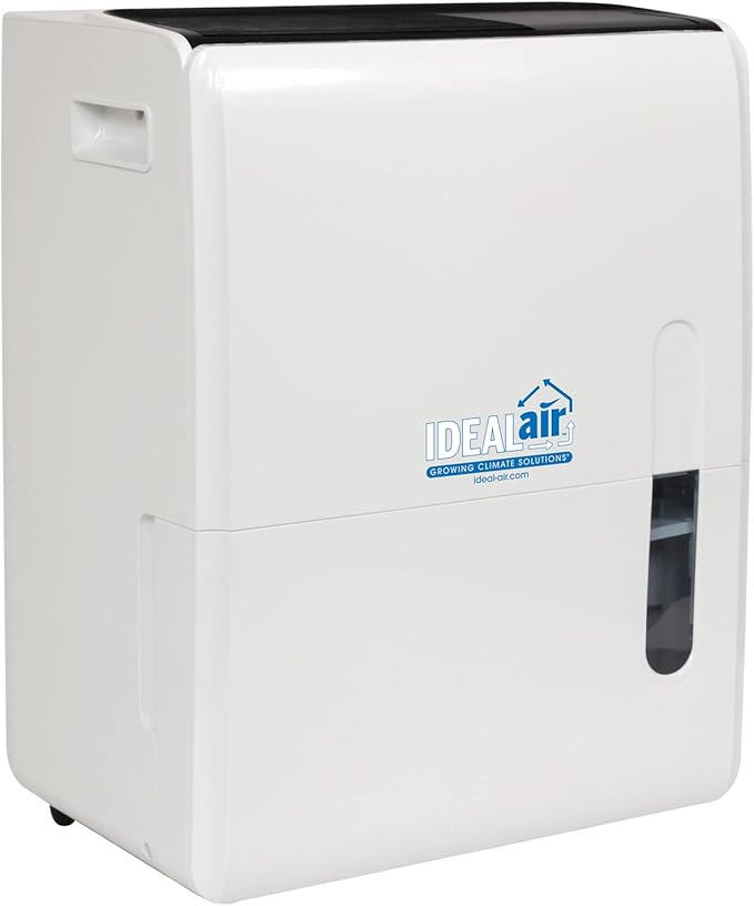 Ideal-Air Dehumidifier 60 Pint - Up to 120 Pints Per Day, White by Ideal-Air