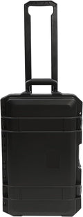 22" Weatherproof Hard Case Rolling Waterproof Case Dry Box with Foam Protective Cases Shockproof Hard Travel Cases For Cameras Lenses Electronic Equipment (Black) by Titunjian