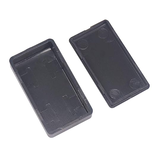 Zulkit 12Pcs Project Boxes ABS Plastic Electrical Project Case Power Junction Box Black 1.97 x 1.10 x 0.59 inch (50 x 28 x 15 mm) - Image 5