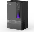 Dehumidifiers for Home, Dehumidifier for Bedroom Bathroom Basement with Auto Shut Off, Dual-Semiconductor Quiet Dehumidifier, Black by TOPZEE