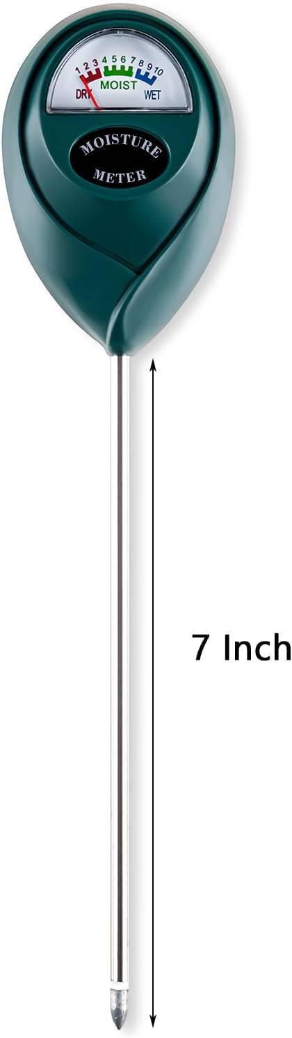 Soil Moisture Meter for House Plants, Plant Water Meter,Plant Moisture Meter for House Plants and Outdoor Plants, No Batteries Required (Green) - Image 3