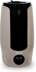 HHU400 Hunter Aspire Series Ultrasonic Humidifier (8.3L) - Vibration Technology Humidifier with Long Lasting Mist for Large Spaces - Extension Wand & 360 Degree Nozzle for Even Distribution - Taupe by HunterFanCompany