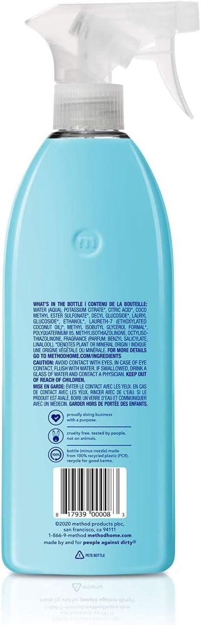 Method Bathroom Cleaner, Removes Mold + Mildew Stains, Eucalyptus Mint, 28 Fl Oz (Pack of 2) - Image 2