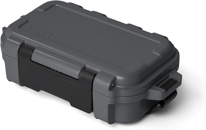 YETI LoadOut GoBox 1 Divided Waterproof Cargo Case, Dry Box, Camera Case, Fishing Tackle Box, Charcoal by YETI