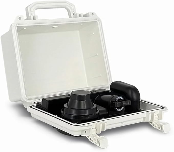 DemerBox: Waterproof, Portable, and Rugged Outdoor Bluetooth Speakers. Loud Sound + Deep Bass, 40+ hr Battery Life, Dry Box + USB Charging, Multi-Pairing Party Mode (Uyuni White, DB1) - Image 5
