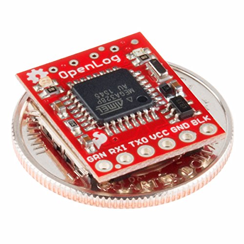 SparkFun OpenLog Open-source data logger works over a simple serial connection Supports microSD FAT16/32 cards up to 32GB Configurable baud rates up to 115200bps Preprogrammed ATmega328 and bootloader - Image 4