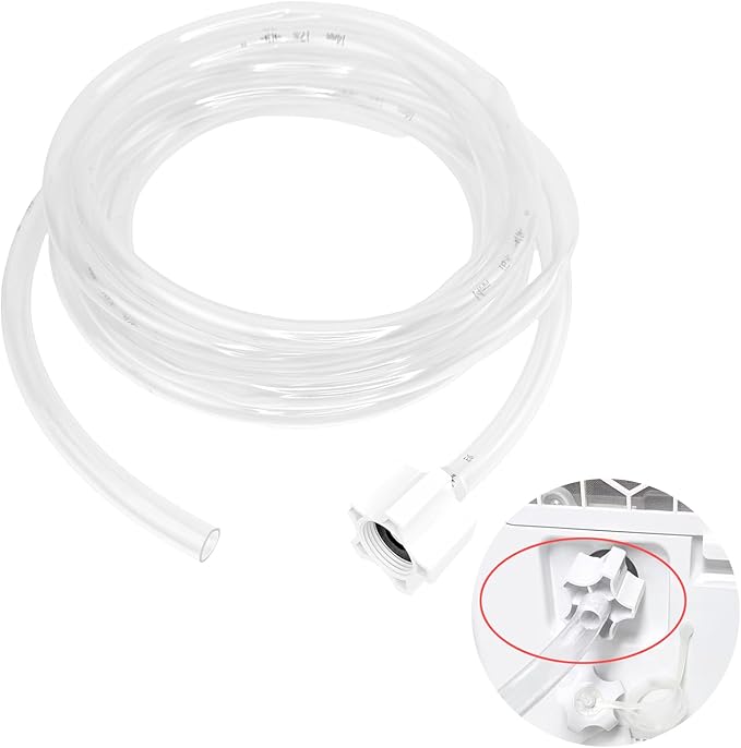 Water Hose Connector and 5 Meters Drainage Pipe Set for Midea 1,500 Sq. Ft. / 3,000 Sq. Ft / 4,500 Sq. Ft. Dehumidifier - Image 2