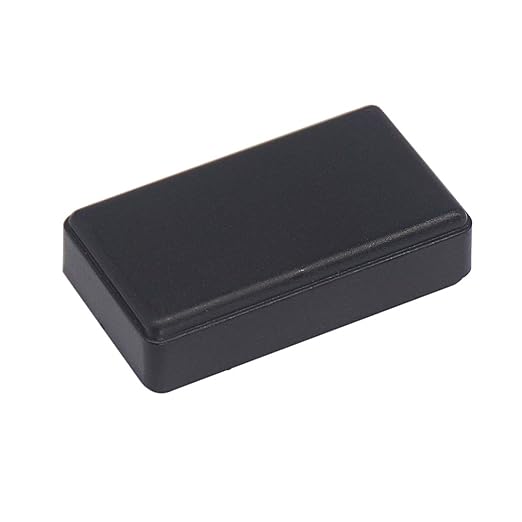 Zulkit 12Pcs Project Boxes ABS Plastic Electrical Project Case Power Junction Box Black 1.97 x 1.10 x 0.59 inch (50 x 28 x 15 mm) - Image 3