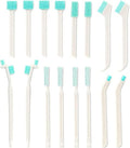 16 Pcs Crevice Gap Cleaning Brush Tool, 8 in 1 Detail Cleaner Brush for Bottle Cap Small Gap Brushes for Cleaning Window Groove Versatile Household Small Spaces Cleaning Brushes by Jipaziy